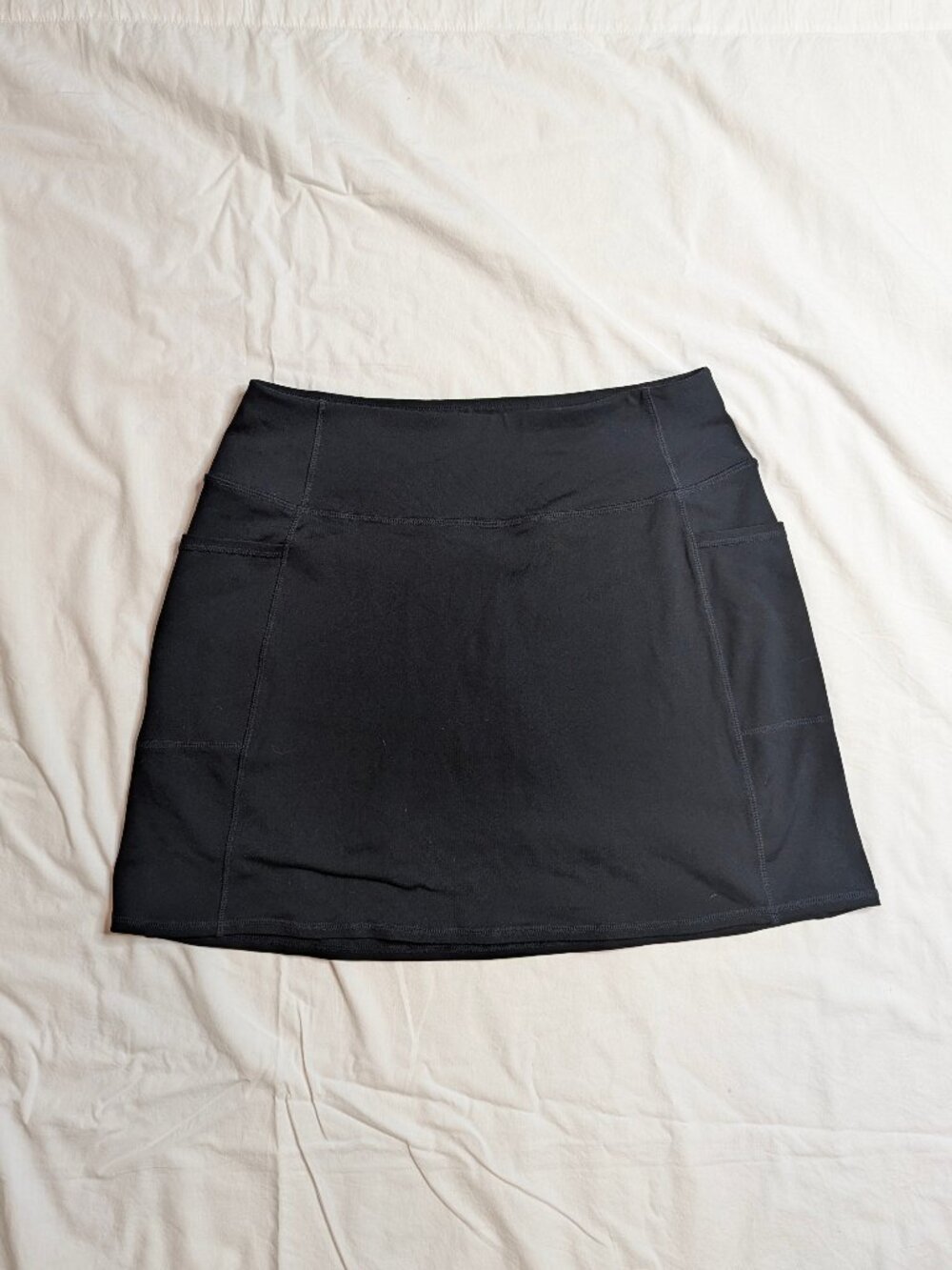 Skechers Black Athletic Skort, Size Medium